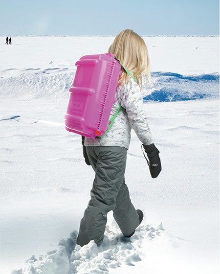Pacca Backpack That Becomes A Sledge